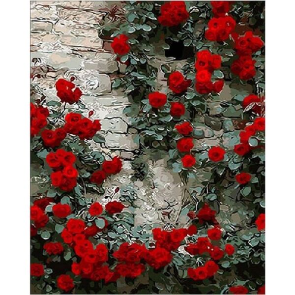 

Картина по номерам Q108 Дикая роза, 40x50 см., Mariposa