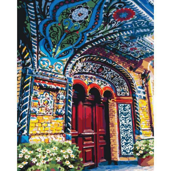 

Картина по номерам КНО2175 Загадочный магазинчик 2, 40x50см., Идейка