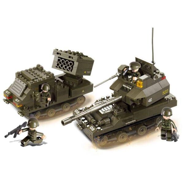 

Конструктор SLUBAN M38-B0288 армія, військова техніка, фігурка, 403дет., кор., 42,5-28,5-6,5 см