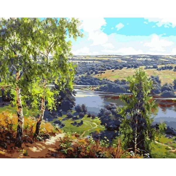 

Картина по номерам VP959 Тропинка, 40x50 см., Babylon