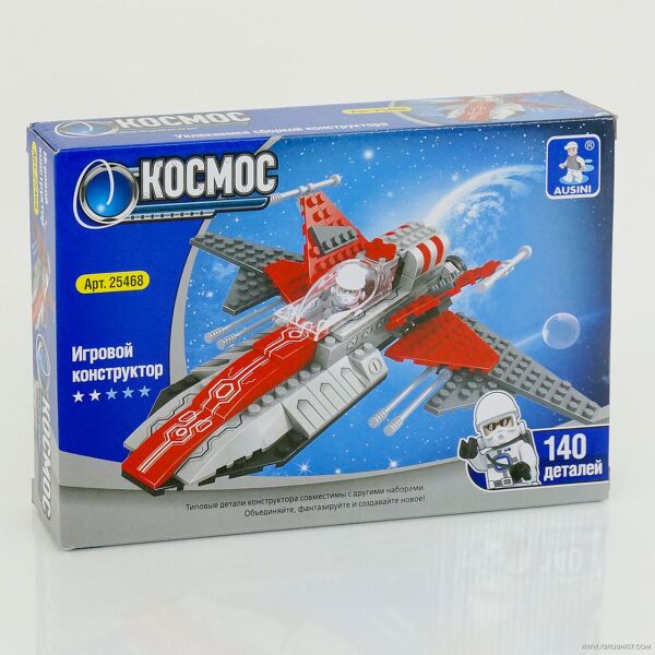 

Конструктор AUSINI 25468 КОСМОС, 140 дет, уровень сложности **, в кор-ке