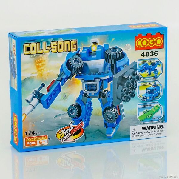 

Конструктор COGO 4836 6 видов, в кор-ке
