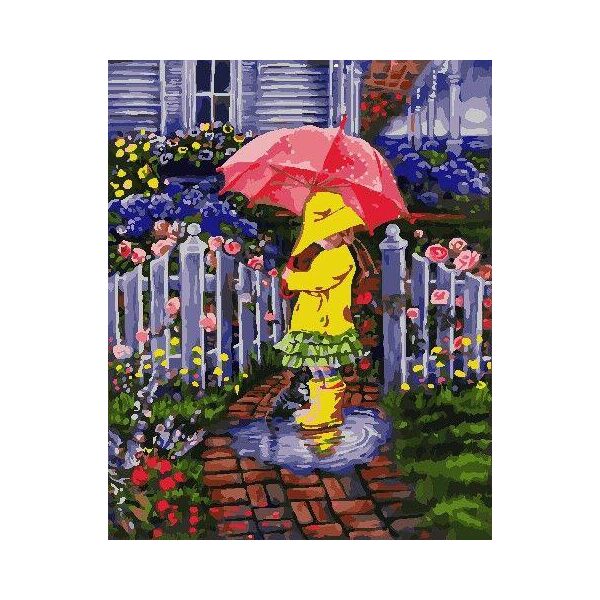 

Картина по номерам AS0764 Дощовий день, 40x50 см., ArtStory