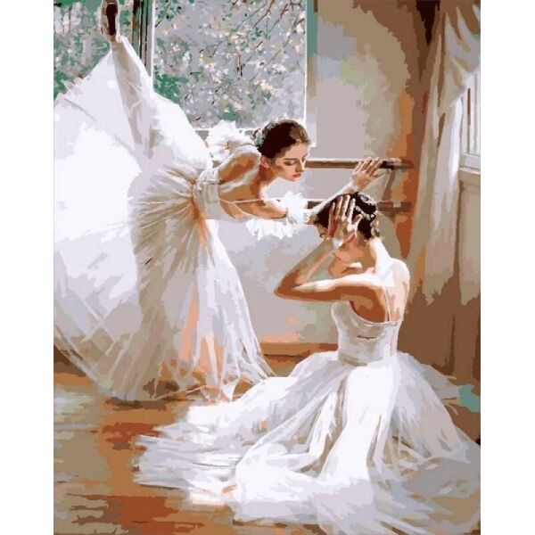 

Картина по номерам Q1450 Балерины. Худ. Гуань Цзэцзуй, 40x50 см., Mariposa