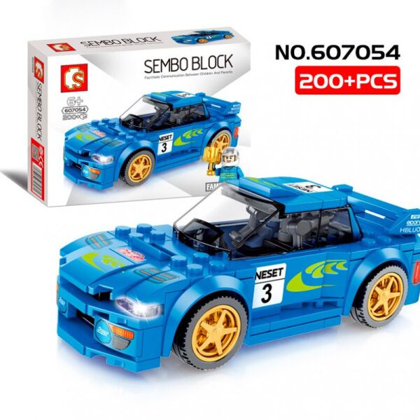 

Конструктор SEMBO 607054 ГОНКА - Машина (200 дет.)