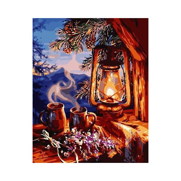 

Картина по номерам AS0768 Душевний вечір, 40x50 см., ArtStory