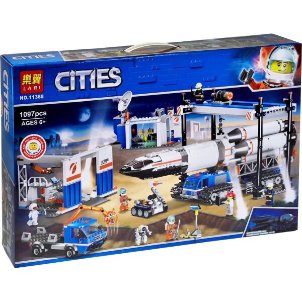 

Конструктор BELA (Lary) 11388 ГОРОД - Площадка для сборки и транспорт для перевозки ракеты (1 097 д