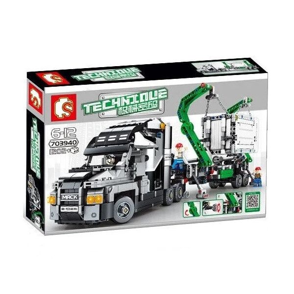 

Конструктор SEMBO 703940 ТЕХНИК - Грузовик MACK Anthem (1 202 дет.)