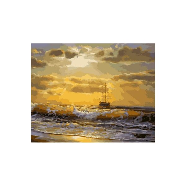 

Картина по номерам Q2136 Море на рассвете, 40x50 см., Mariposa