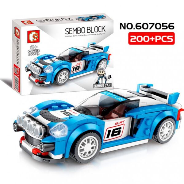 

Конструктор SEMBO 607056 ГОНКА - Машина (200 дет.)