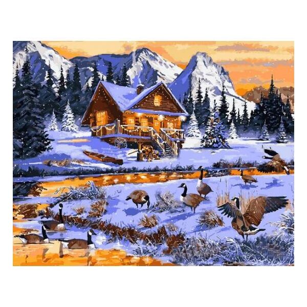 

Картина по номерам VP1202 Накануне праздника, 40x50 см., Babylon