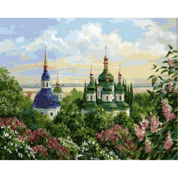 

Картина по номерам VP367 Весенне утро. Худ. Дмитирий Шкляр, 40x50 см., Babylon