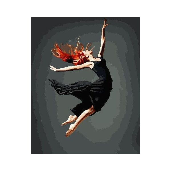 

Картина по номерам AS0757 Мистецтво танцю, 40x50 см., ArtStory