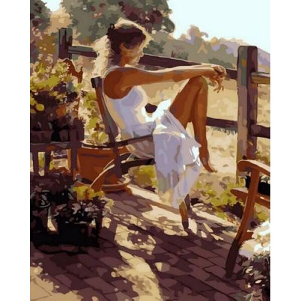 

Картина по номерам Q1126 Женственность. Худ. Стив Хэнкс, 40x50 см., Mariposa