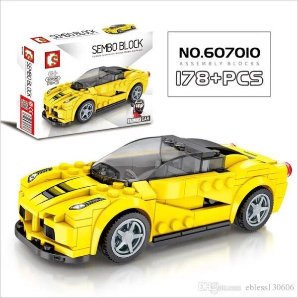 

Конструктор SEMBO 607010 ГОНКА - Машина (178 дет.)