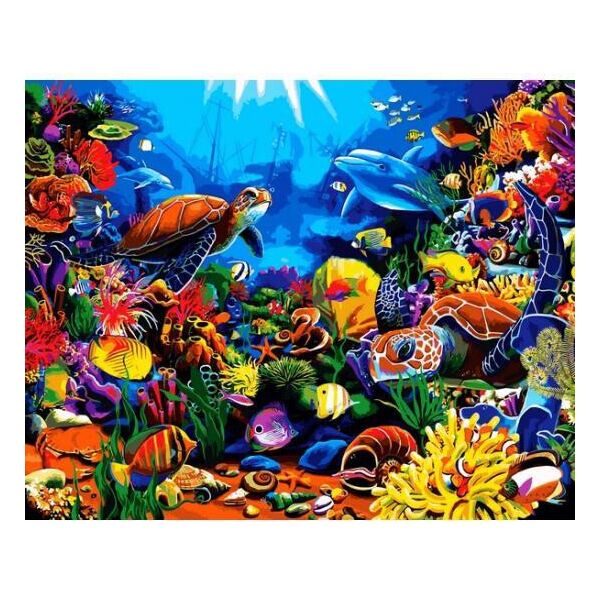 

Картина по номерам VP1322 Красота моря VP1322, Babylon, 40x50 см.