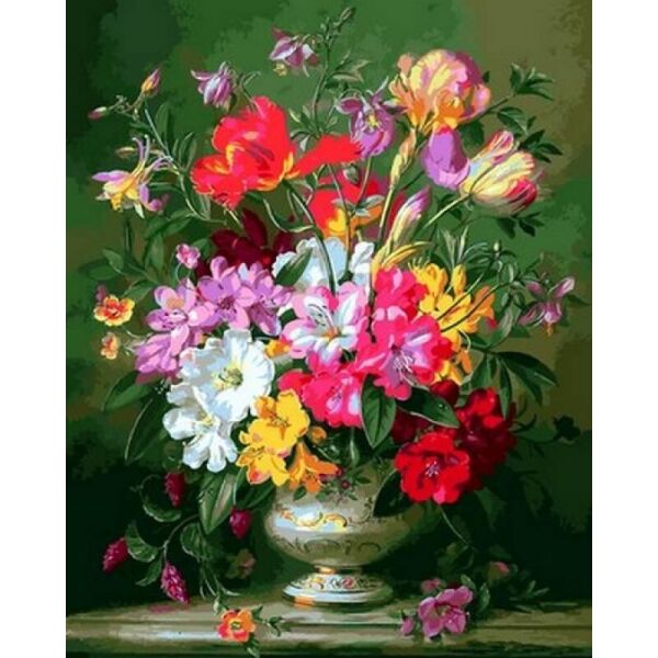 

Картина по номерам Q2160 Весенняя цветочная композиция, 40x50 см., Mariposa