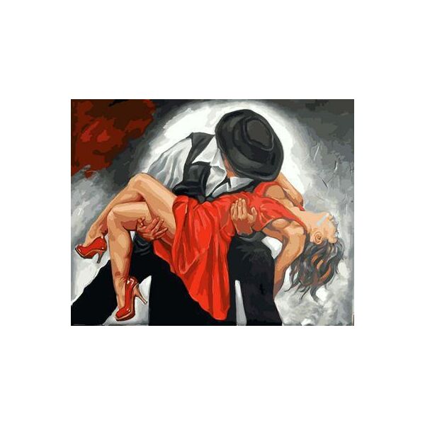 

Картина по номерам Q2131 Танец страсти. Худ. Донка Начева, 40x50 см., Mariposa