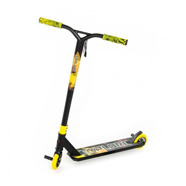 

Самокат трюковый Explore STERLING SUPER New черный (колеса металл, HIC, 2 пеги)