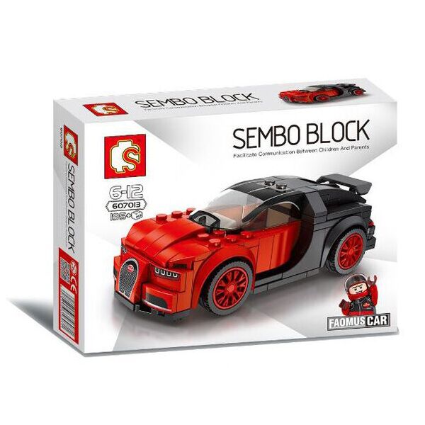 

Конструктор SEMBO 607013 ГОНКА - Машина (195 дет.)