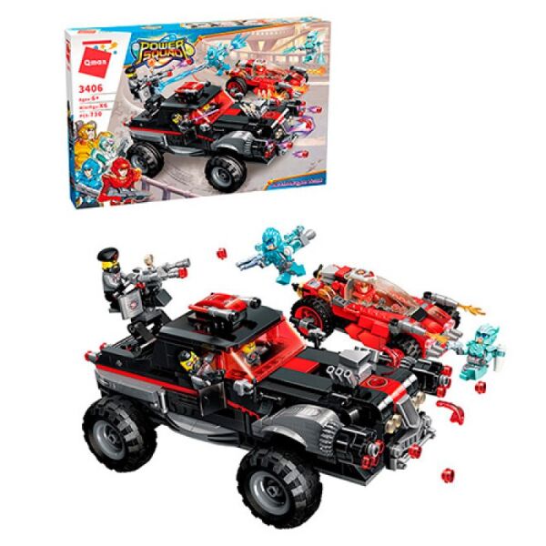 

Конструктор Enlighten Brick 3406 АРМИЯ - Машины с пулеметами (730 дет.)