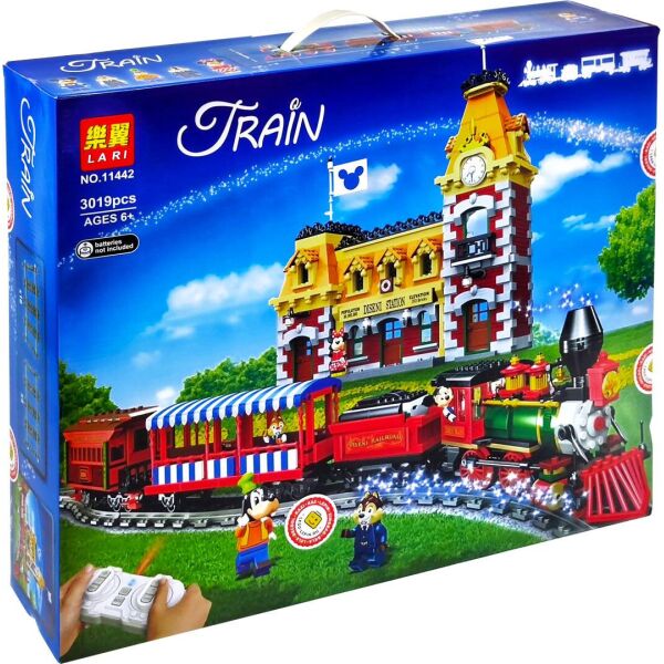 

Конструктор BELA (Lary) 11442 ПОЕЗД - Поезд и станция Disney на р/у (3 019 дет.)