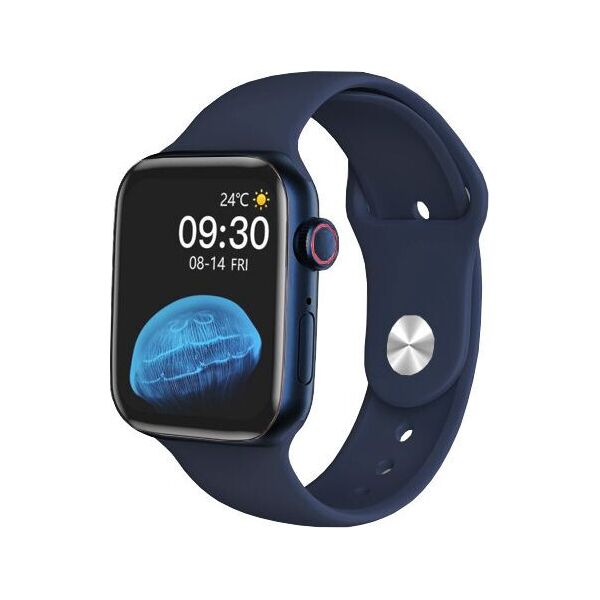 

Смарт-часы UWatch FK99 PLUS 44mm Aluminium Blue