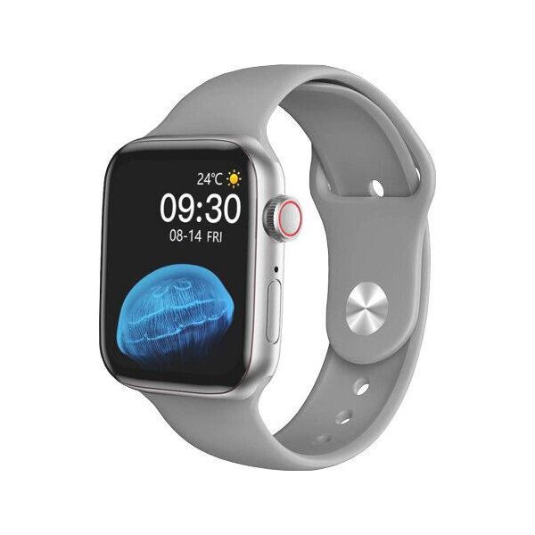

Смарт-часы UWatch HW22 PLUS 44mm Aluminium Silver