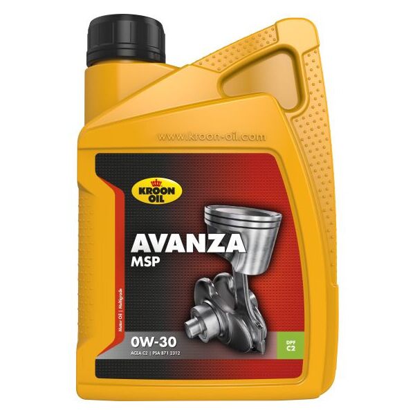 

Масло моторное KROON OIL Avanza MSP 0W-30 1л 35941