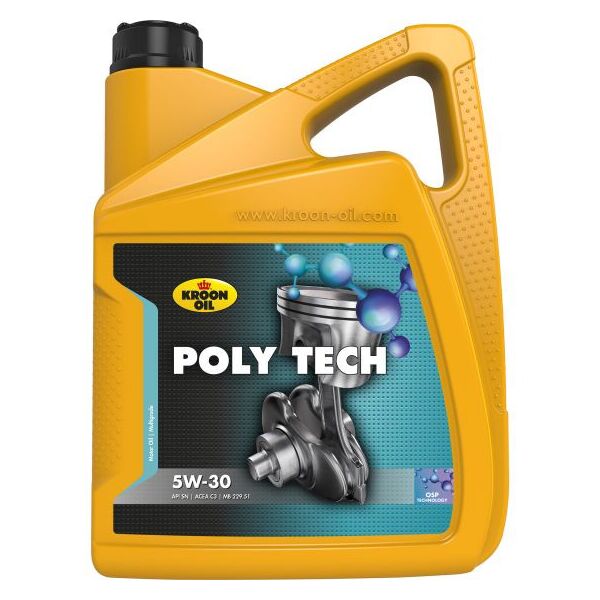 

Масло моторное KROON OIL POLY TECH 5W-30 5л 35467