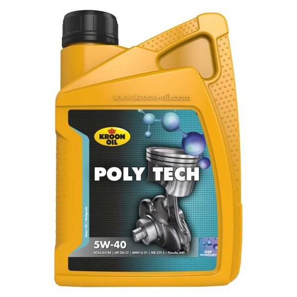 

Масло моторное KROON OIL POLY TECH 5W-40 1л 36139