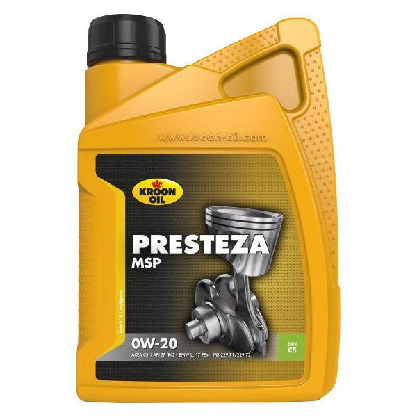

Масло моторное KROON OIL Presteza MSP 0W-20 1л 36495