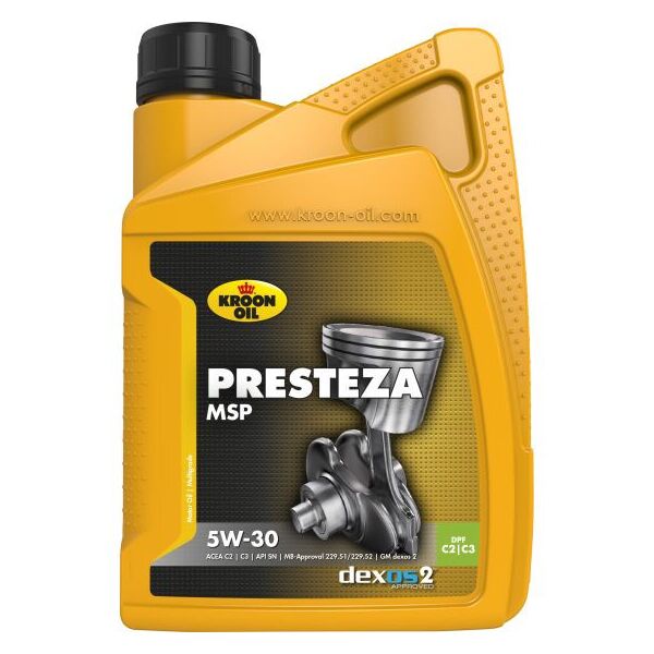

Масло моторное KROON OIL PRESTEZA MSP 5W-30 1л 33228