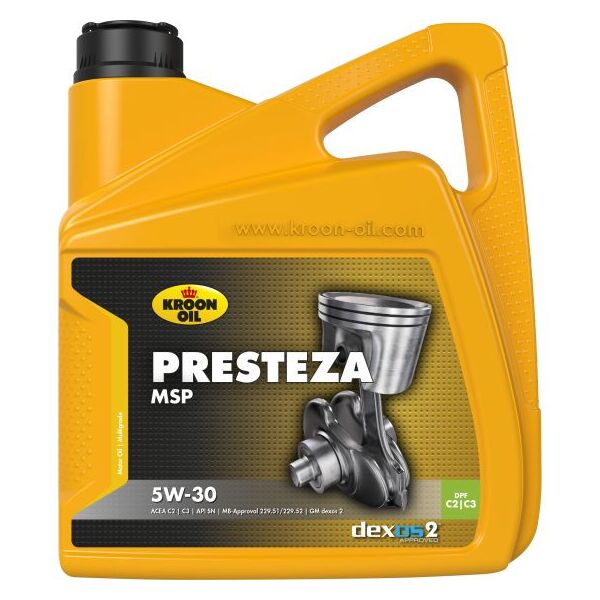 

Масло моторное KROON OIL PRESTEZA MSP 5W-30 4л 35137