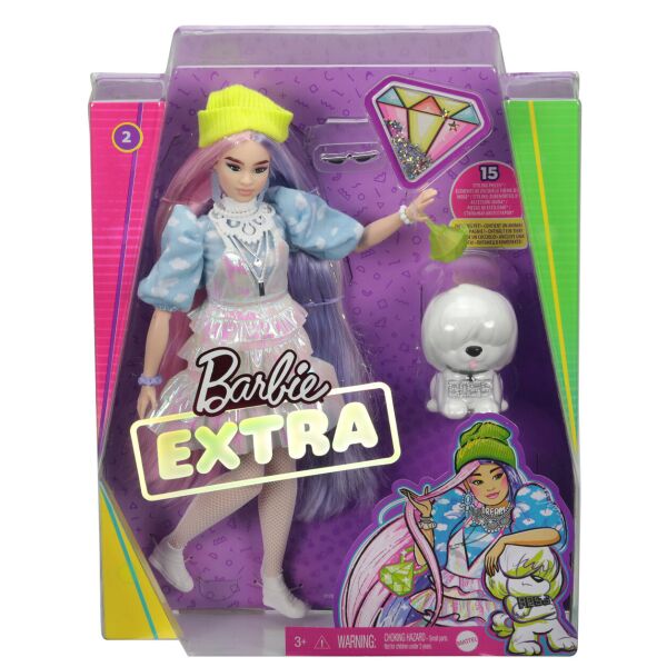 

Кукла Barbie "Екстра" в cалатовой шапке (GVR05)