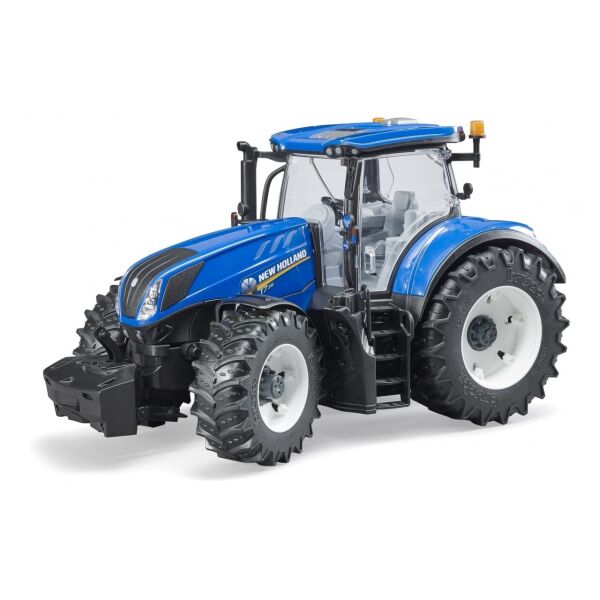 

Трактор Bruder 03120 New Holland с резиновыми колесами масштаб 1:16 Синий