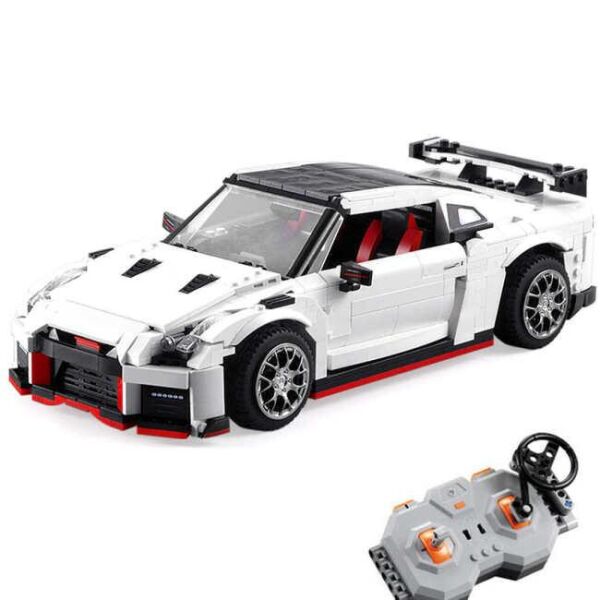 

Конструктор CaDa Technic C61020W Спортивная машина Белый/Черный на радиоуправлении 1322 детали + наклейки