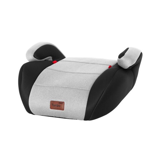

Автокресло-бустер TILLY Turbo T-541/3 Grey группа 2-3 (15-36 кг) с подлокотниками + боковая поддержка