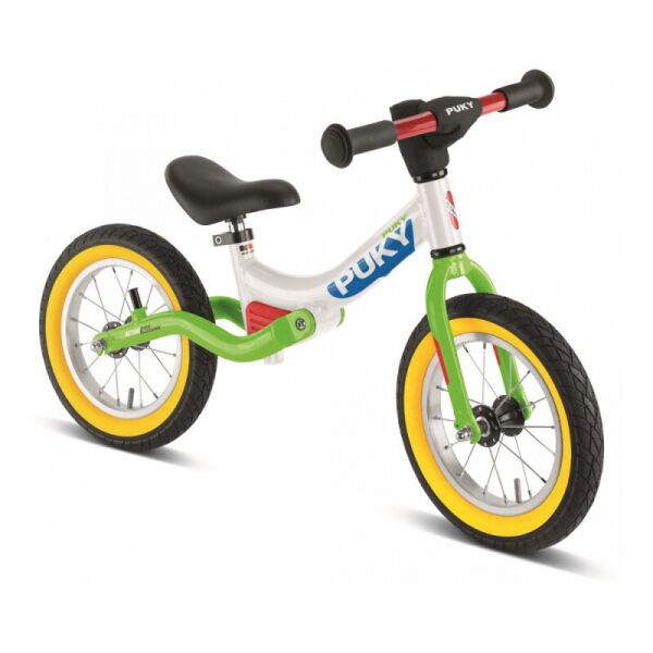 

Беговел двухколесный Puky LR Ride Splash Kiwi алюминиевый с надувными колесами 12,5" и амортизацией заднего колеса