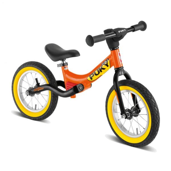 

Беговел двухколесный Puky LR Ride Splash Orange алюминиевый с надувными колесами 12,5" и амортизацией заднего колеса