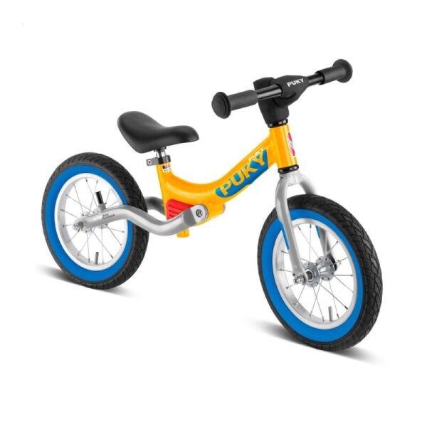 

Беговел двухколесный Puky LR Ride Splash Yellow алюминиевый с надувными колесами 12,5" и амортизацией заднего колеса