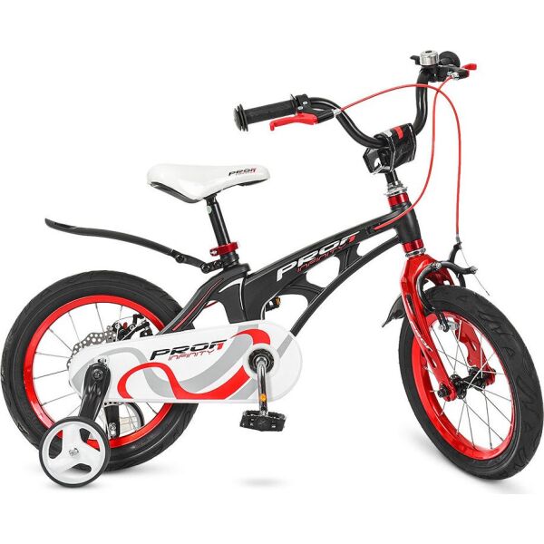 

Велосипед 14'' Profi черно-красный