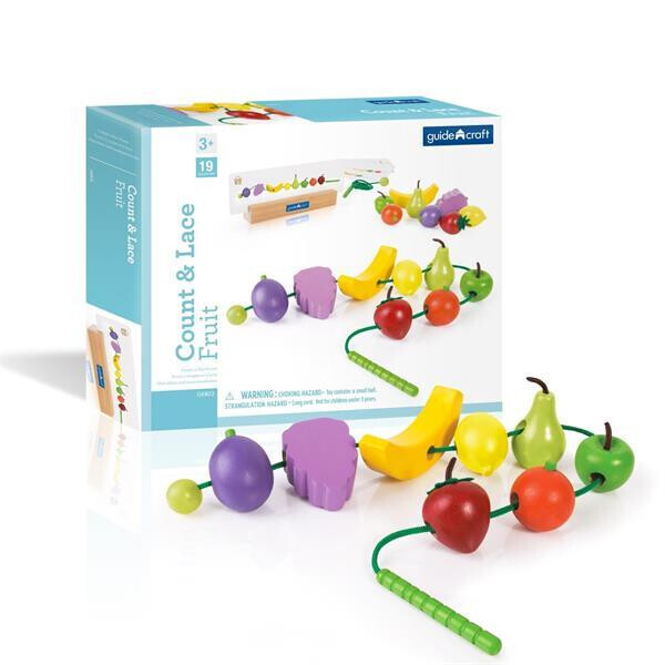 

Шнуровка Guidecraft Manipulatives Фрукты (G6803)