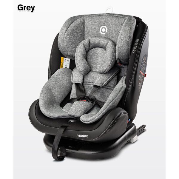 

Детское автокресло Caretero Mundo isofix grey 0-36 кг