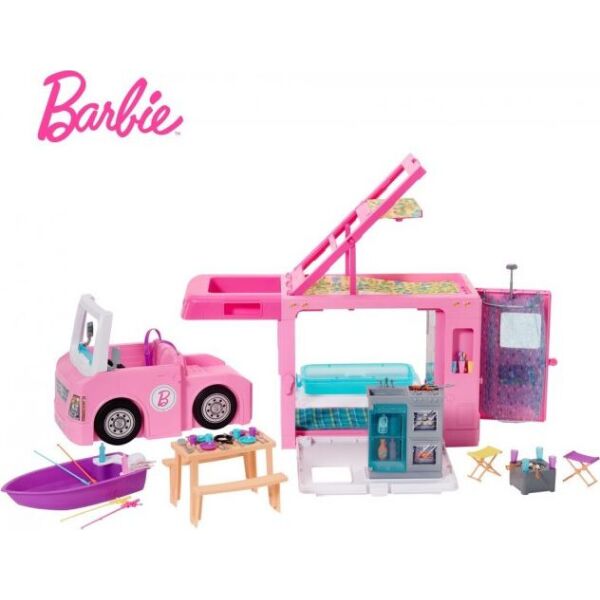 

Дом на колесах Barbie Кемпер мечты 3 в 1 (GHL93)