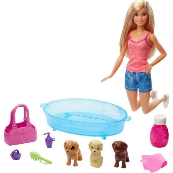 

Игровой набор Barbie "Искупай щенка" (GDJ37)