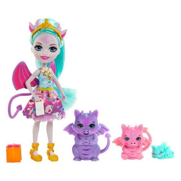 

Игровой набор Enchantimals Royal Семья драконицы Дианы (GYJ09)