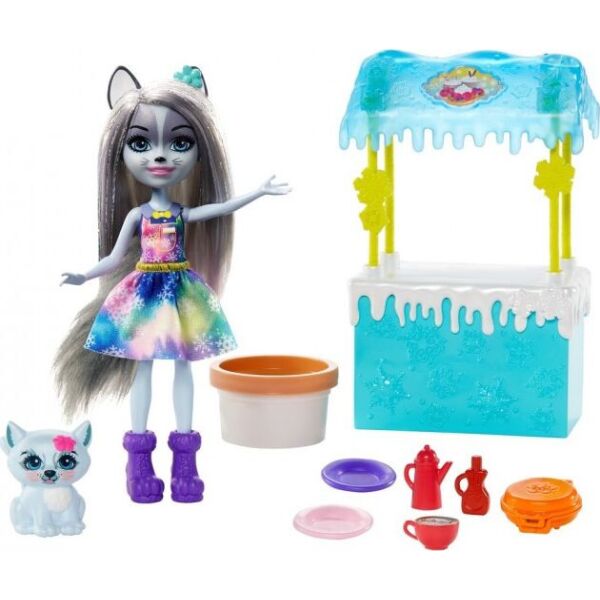 

Игровой набор Enchantimals Магазинчик с вафлями Хаски Хавны (GJX37)