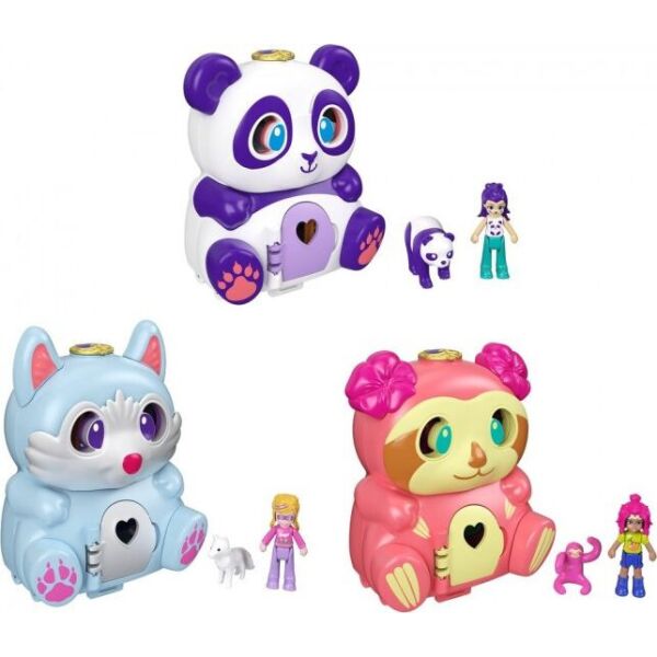 

Игровой набор Polly Pocket Mattel Покрути и открой (в ассорт) (GTM56)
