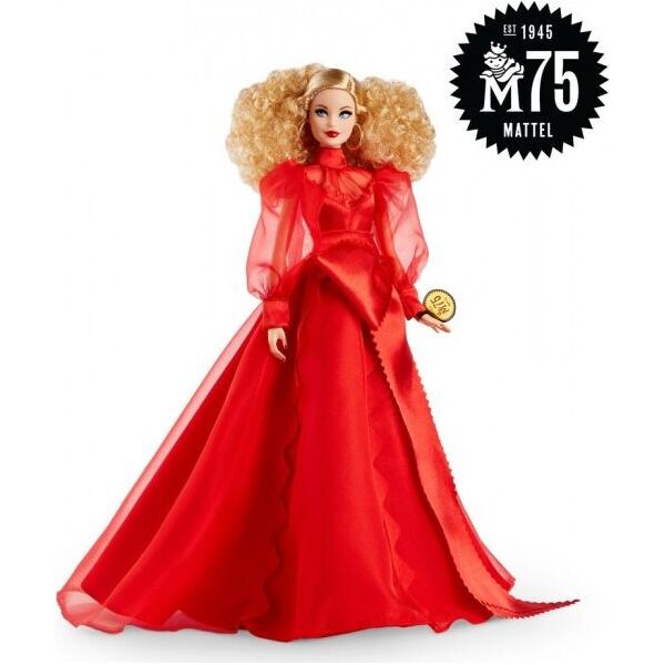 

Коллекционная кукла Barbie 75-летие Mattel (GMM98)
